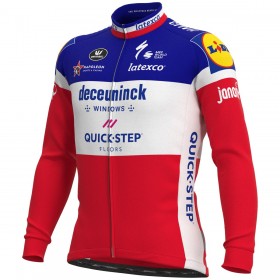 Maillot Cyclisme 2021 Deceuninck-Quick-Step Manches Longues N001